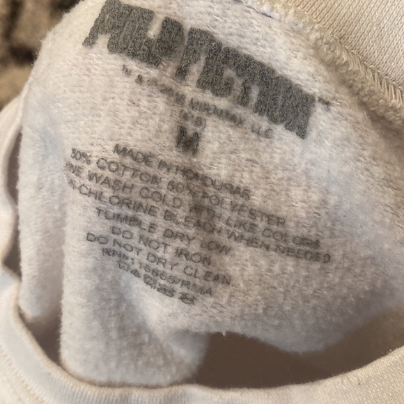 Pulp Fiction Movie Poster Crewneck Sweatshirt - Picture 4 of 4